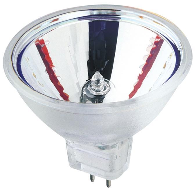 20W MR16 Halogen Low Voltage Spot Clear Lens GU5.3 Base, 12 Volt, Card