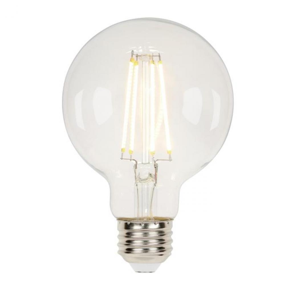 5.5W G25 Filament LED Dimmable Clear 2700K E26 (Medium Base), 120 Volt, Box