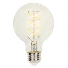  5121000 - 5W G25 Flexible Filament LED Dimmable Clear 2700K E26 (Medium) Base, 120 Volt, Box