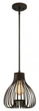  6345200 - Pendant Oil Rubbed Bronze Finish Cage Shade