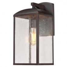  6374200 - Wall Fixture Victorian Bronze Finish Clear Raindrop Glass