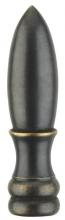  7067600 - Lamp Finial Aged Iron Finish