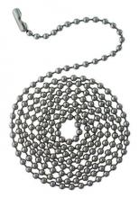  7704900 - 3 Ft. Beaded Chain with Connector Stainless Steel