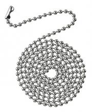  7706300 - 3 Ft. Beaded Chain with Connector Chrome Finish