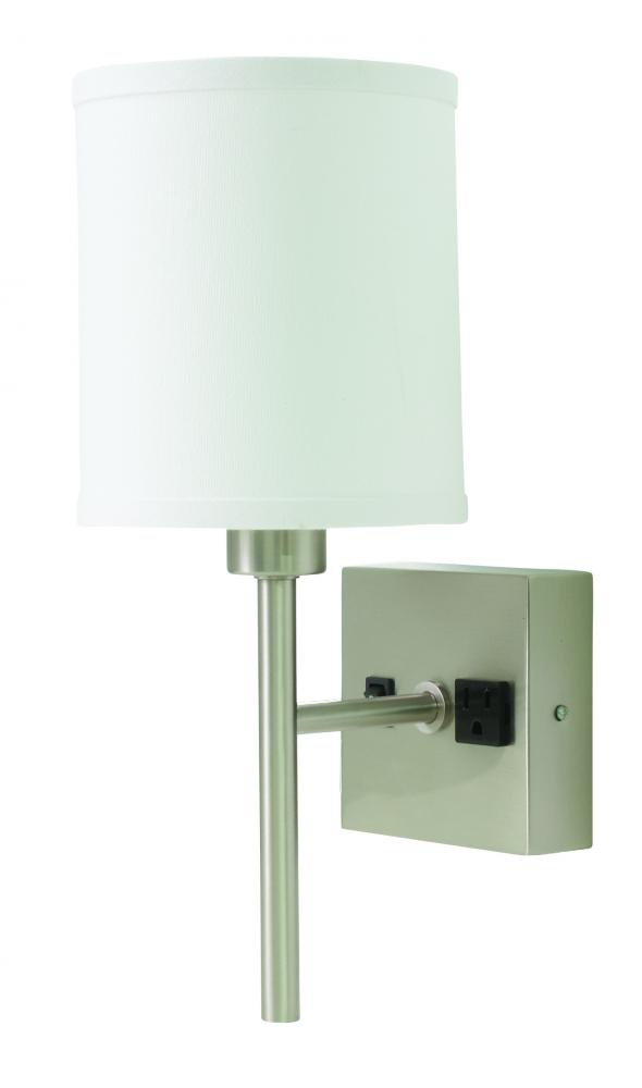 Wall Lamp with Convenience Outlet