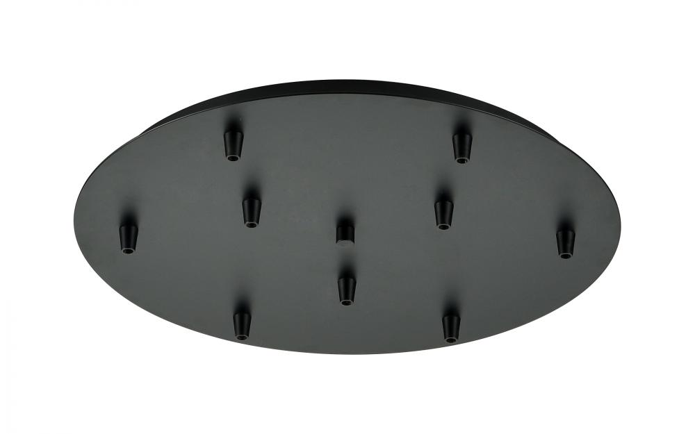 9 Light Round Multi Port Canopy