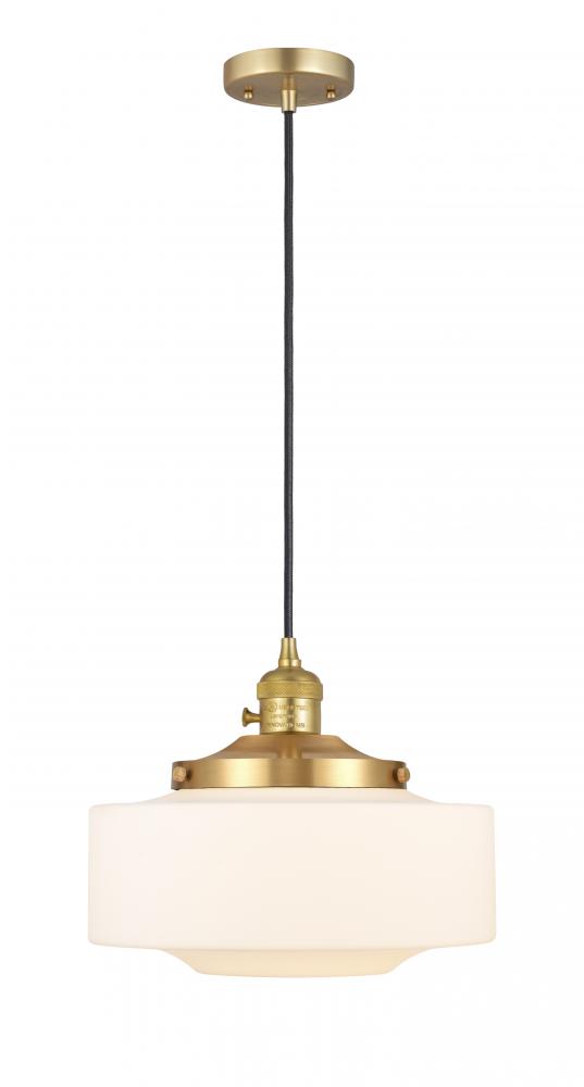 Bridgeton - 1 Light - 16 inch - Satin Gold - Cord hung - Mini Pendant