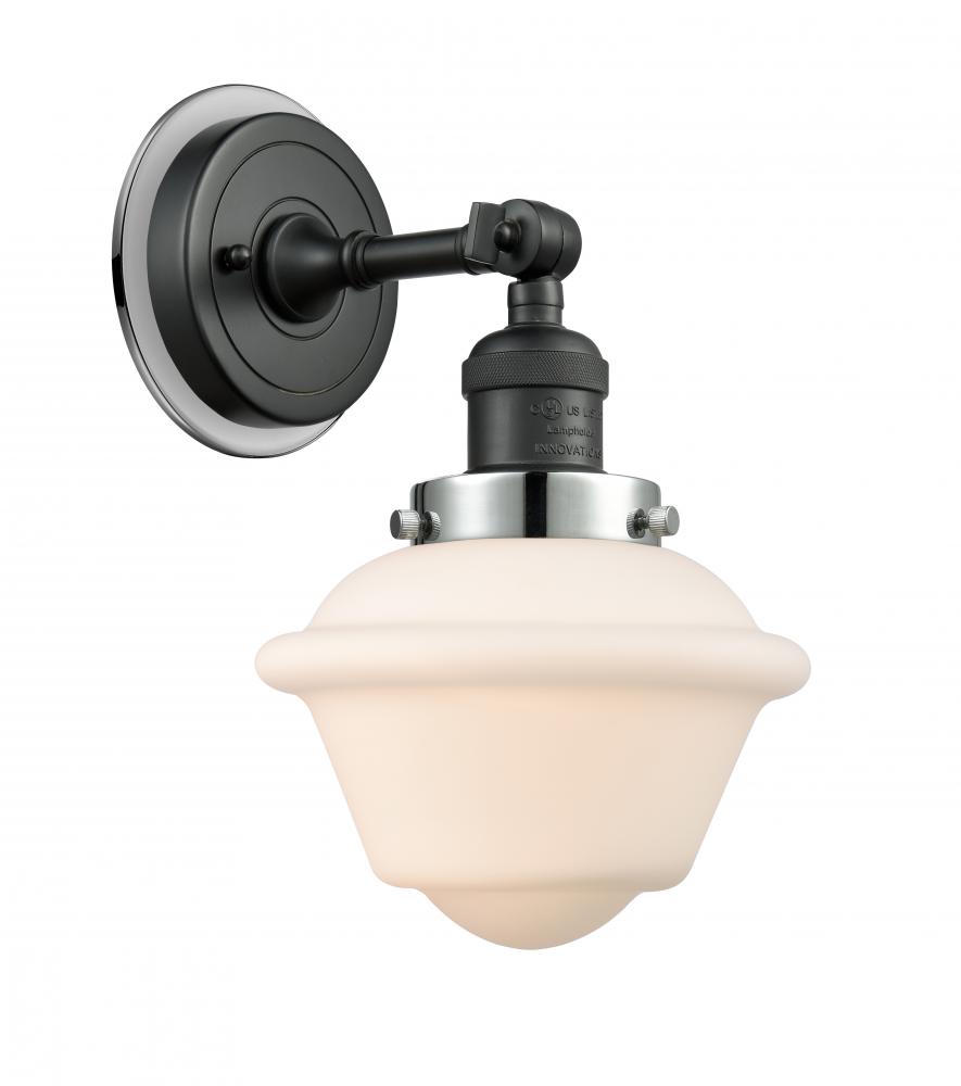 Oxford - 1 Light - 8 inch - Matte Black - Sconce