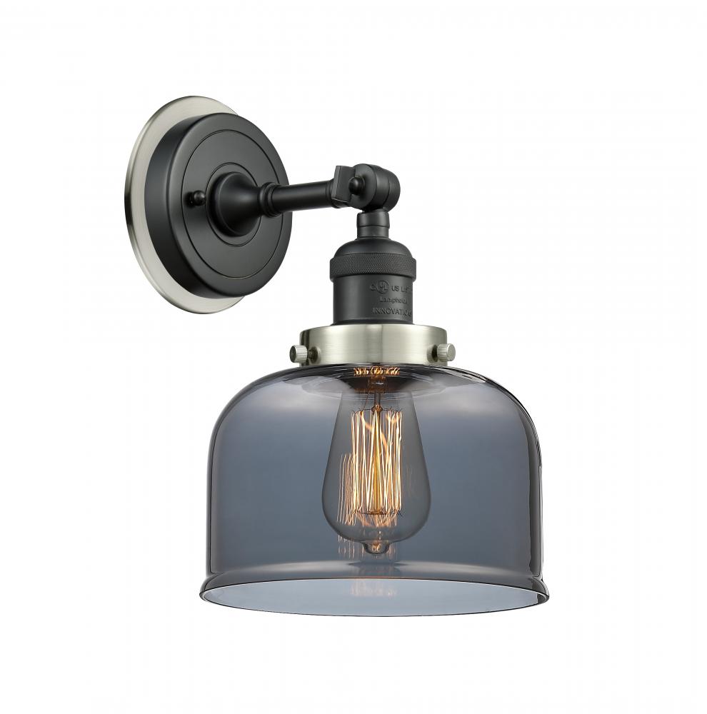 Bell - 1 Light - 8 inch - Matte Black - Sconce