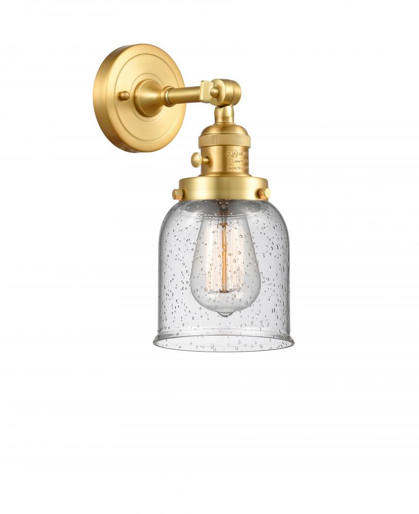 Bell - 1 Light - 5 inch - Satin Gold - Sconce