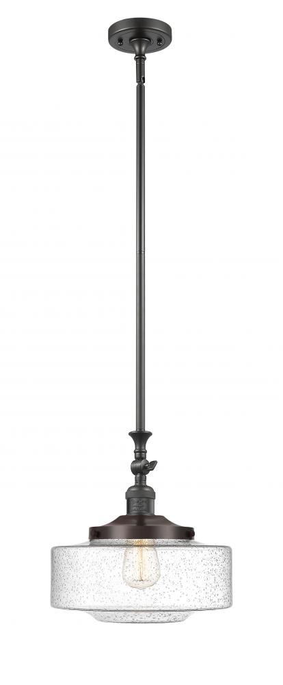 Bridgeton - 1 Light - 12 inch - Oil Rubbed Bronze - Stem Hung - Mini Pendant