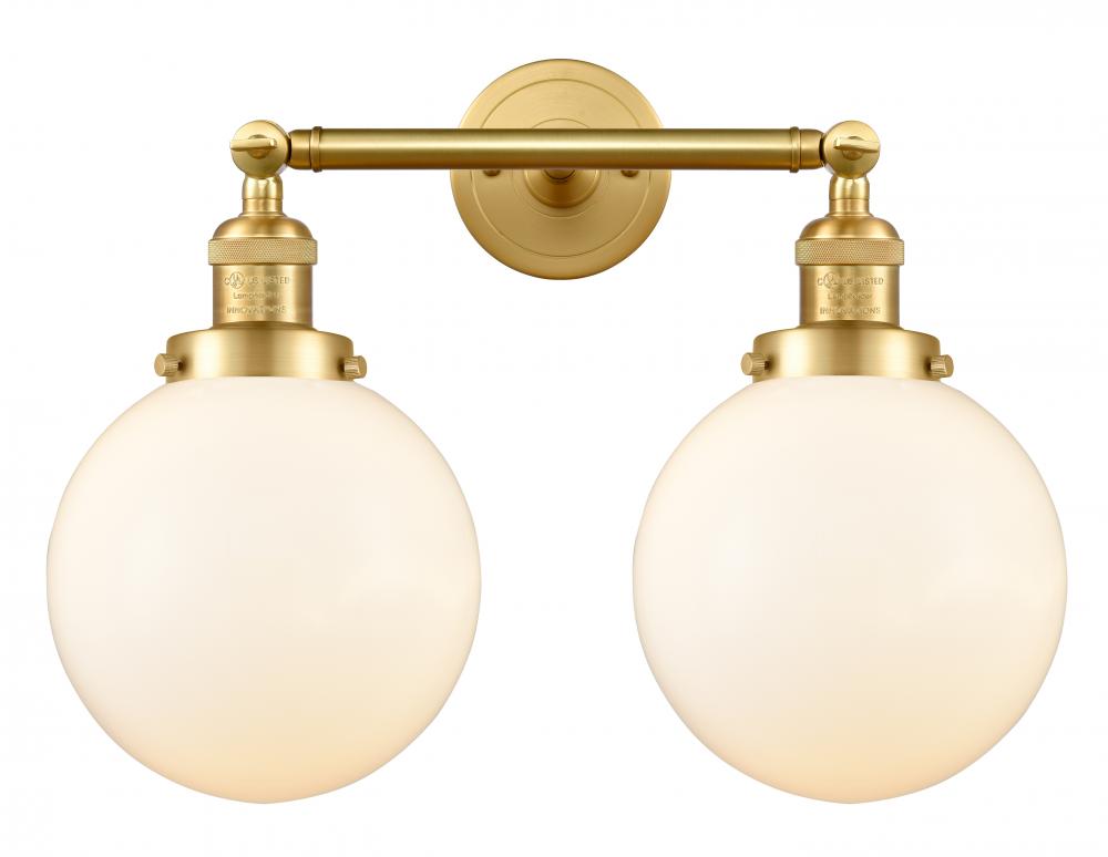 Beacon - 2 Light - 19 inch - Satin Gold - Bath Vanity Light