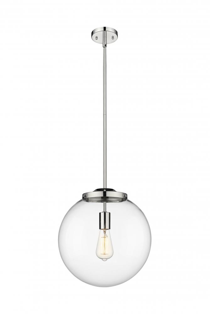 Beacon - 1 Light - 16 inch - Polished Nickel - Cord hung - Pendant