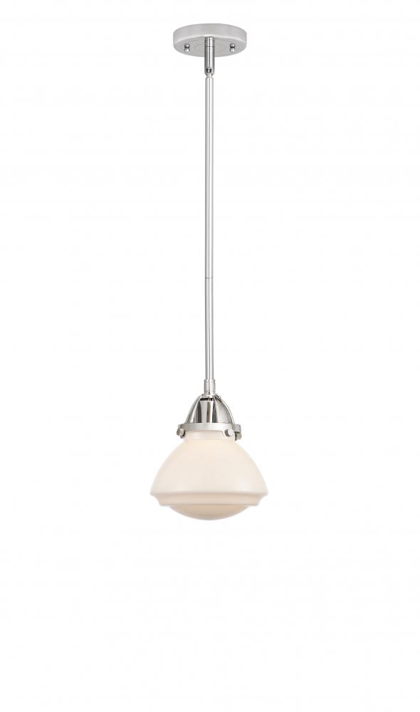 Olean - 1 Light - 7 inch - Polished Chrome - Cord hung - Mini Pendant