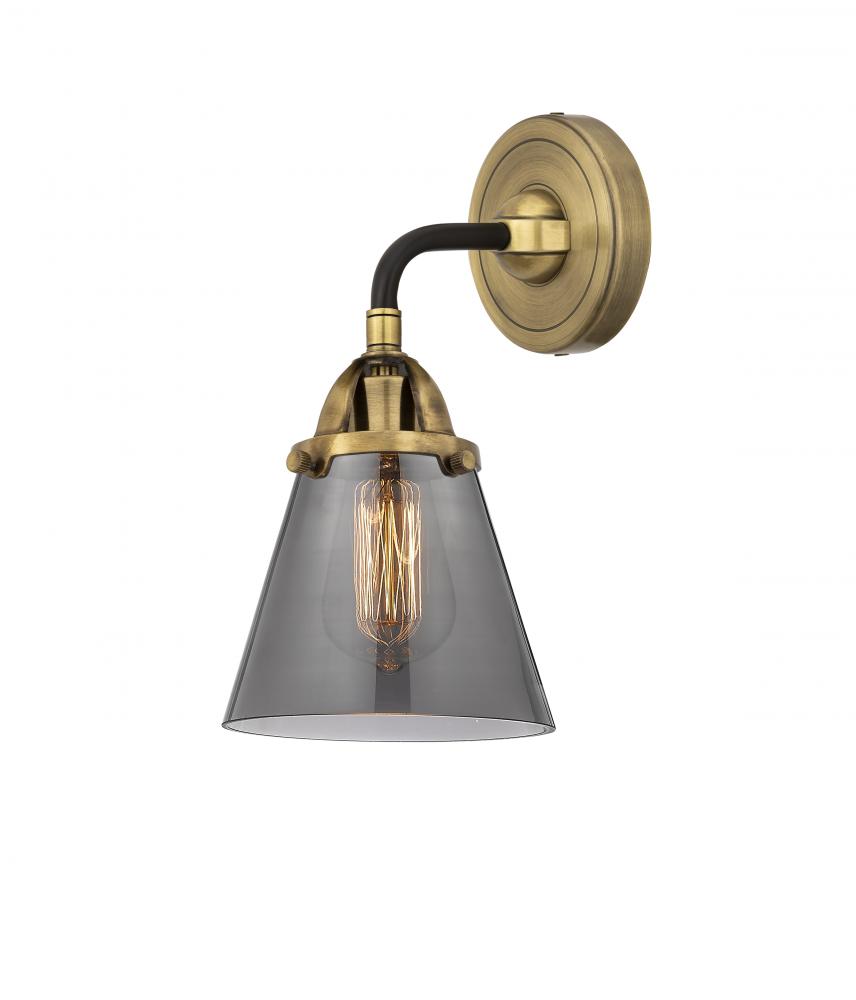 Cone - 1 Light - 6 inch - Black Antique Brass - Sconce
