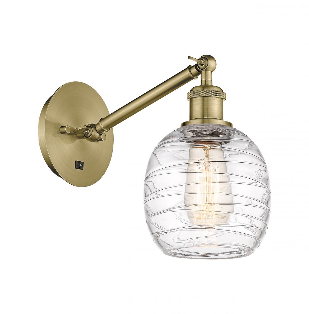 Belfast - 1 Light - 6 inch - Antique Brass - Sconce