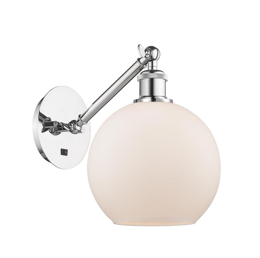 Athens - 1 Light - 8 inch - Polished Chrome - Adjustable Sconce