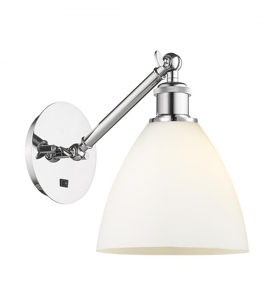Bristol - 1 Light - 8 inch - Polished Chrome - Adjustable Sconce