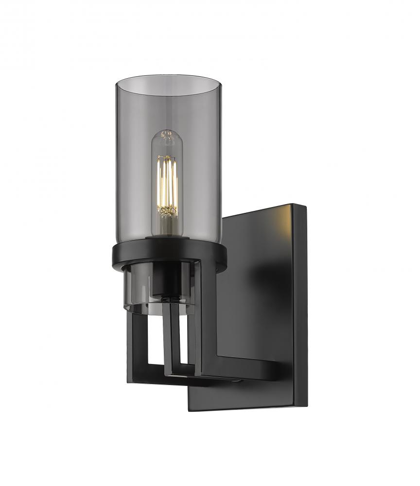 Utopia - 1 Light - 5 inch - Matte Black - Sconce