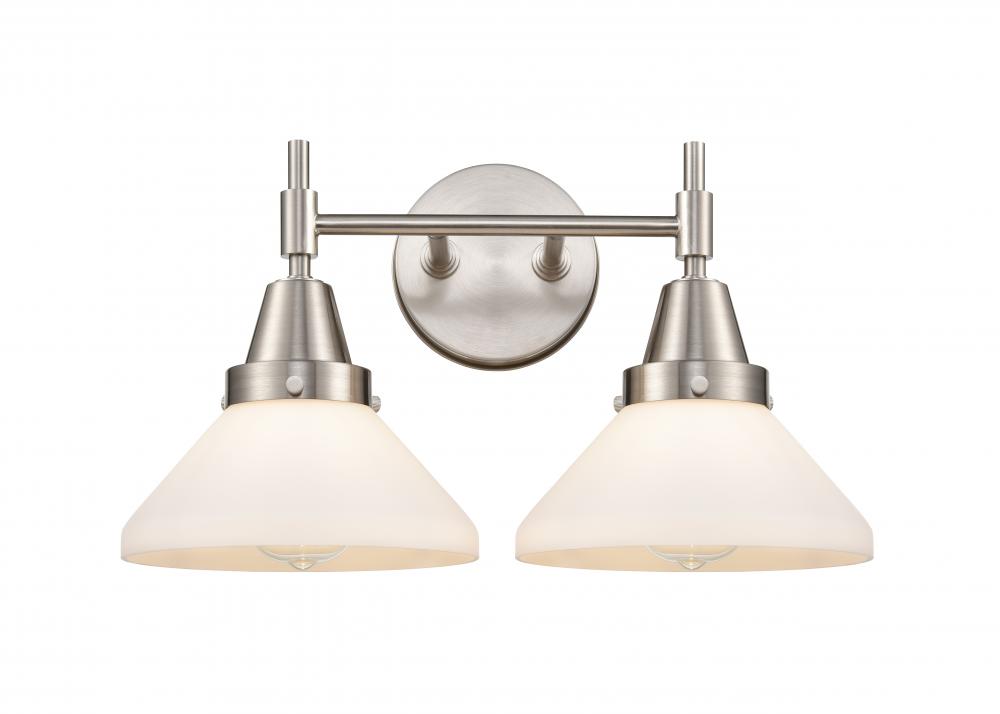 Caden - 2 Light - 17 inch - Satin Nickel - Bath Vanity Light