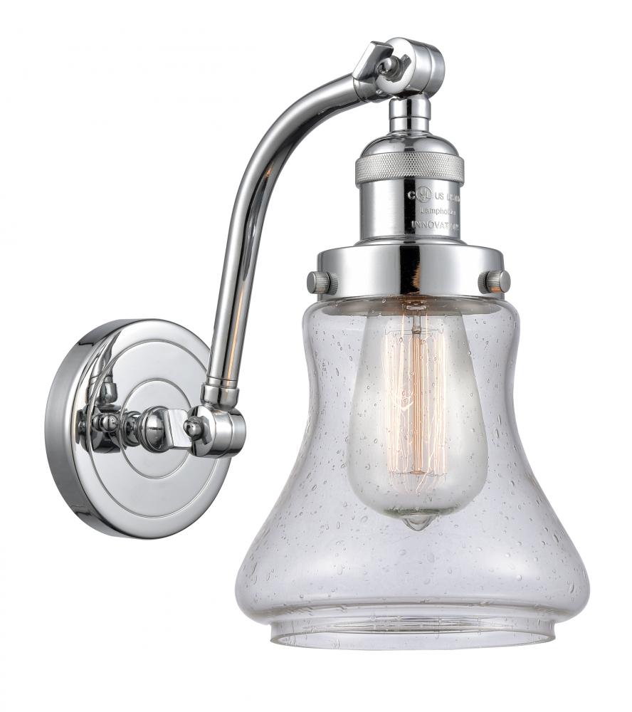 Bellmont - 1 Light - 7 inch - Polished Chrome - Adjustable Sconce