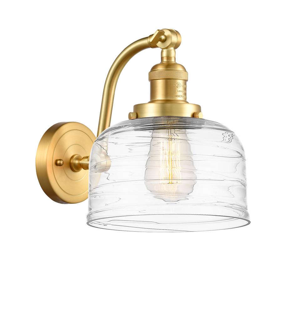 Bell - 1 Light - 8 inch - Satin Gold - Adjustable Sconce
