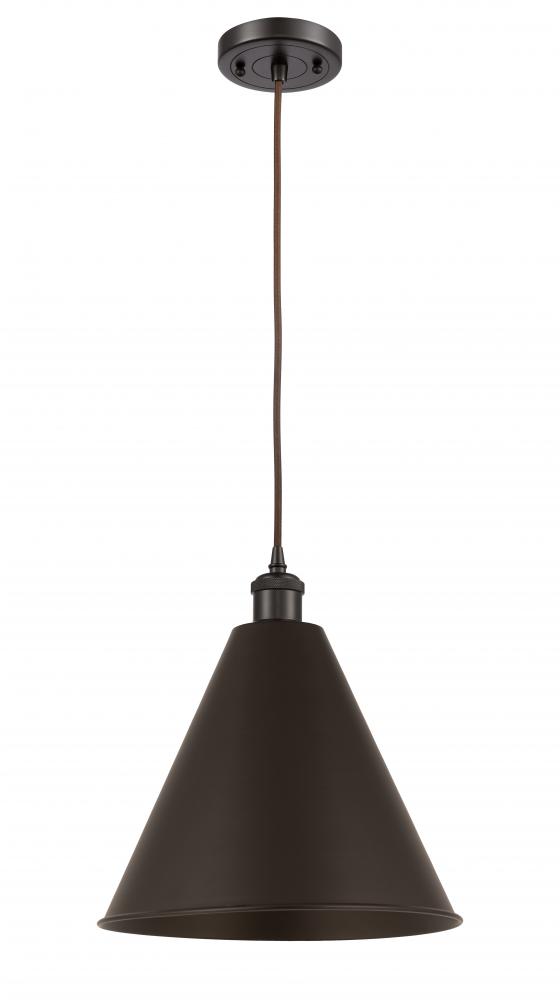 Berkshire - 1 Light - 16 inch - Oil Rubbed Bronze - Cord hung - Mini Pendant