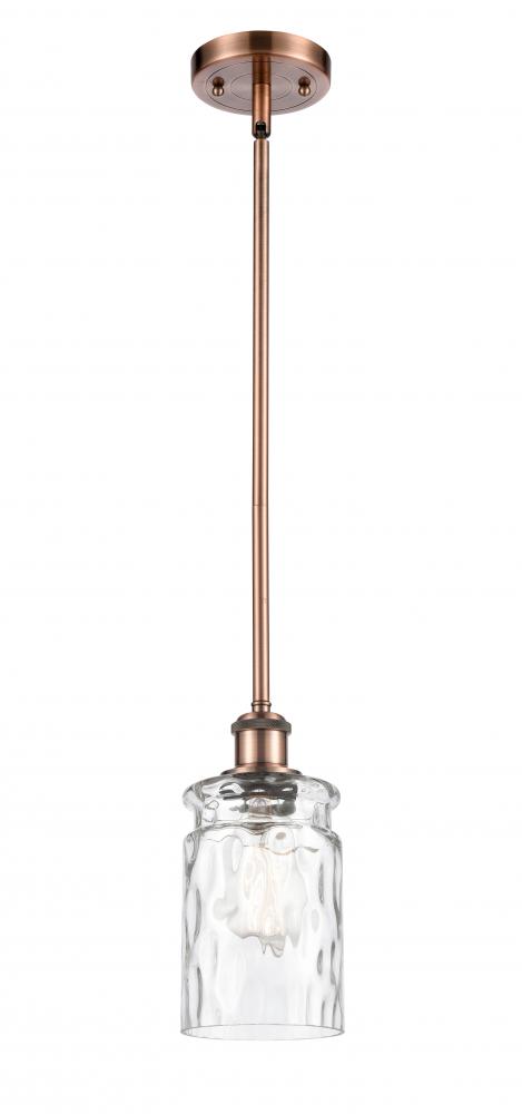 Candor - 1 Light - 5 inch - Antique Copper - Mini Pendant