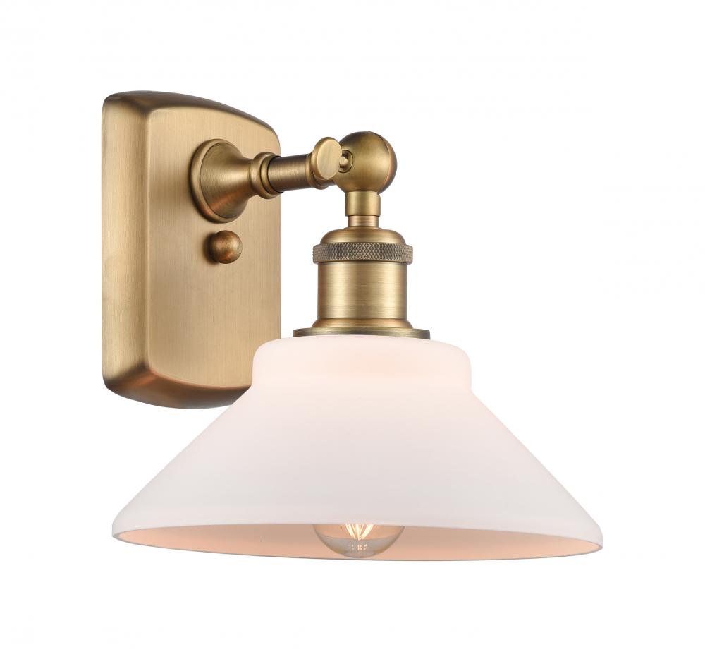 Orwell - 1 Light - 8 inch - Brushed Brass - Sconce