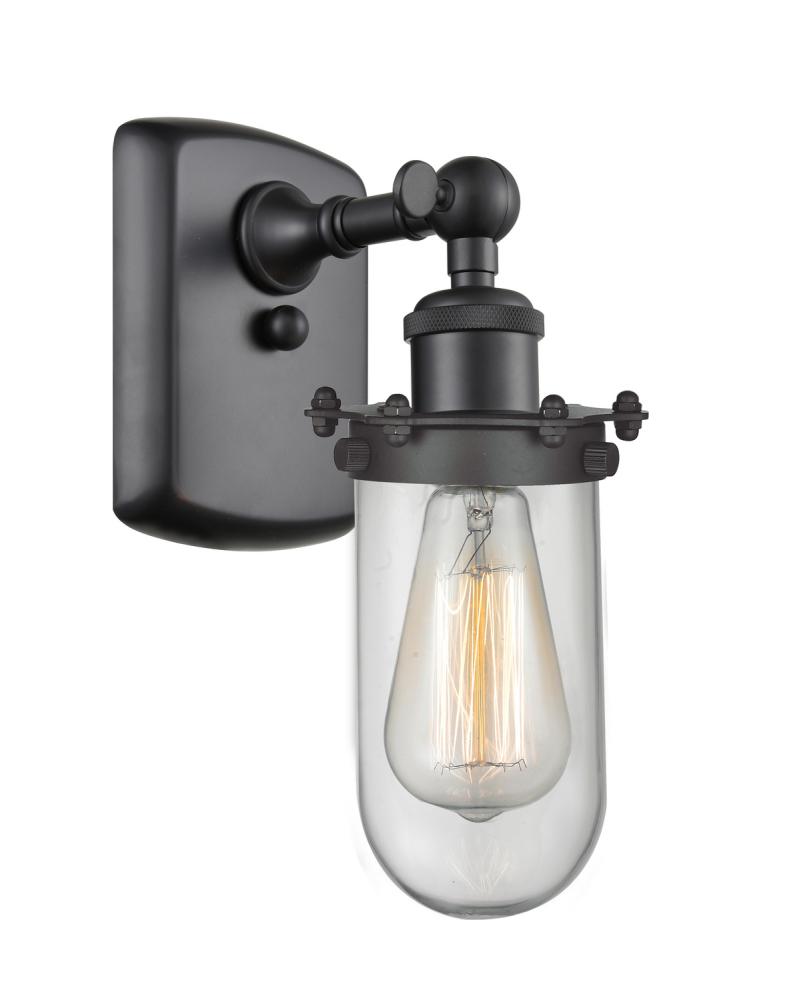 Kingsbury - 1 Light - 4 inch - Matte Black - Sconce