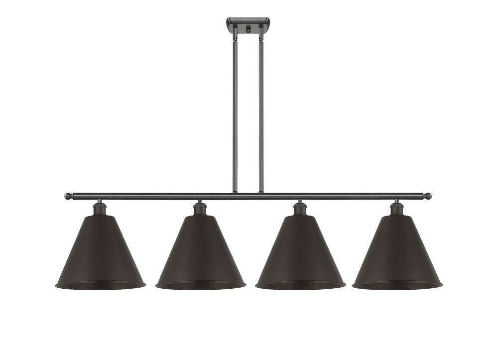 Berkshire - 4 Light - 50 inch - Oil Rubbed Bronze - Cord hung - Island Light