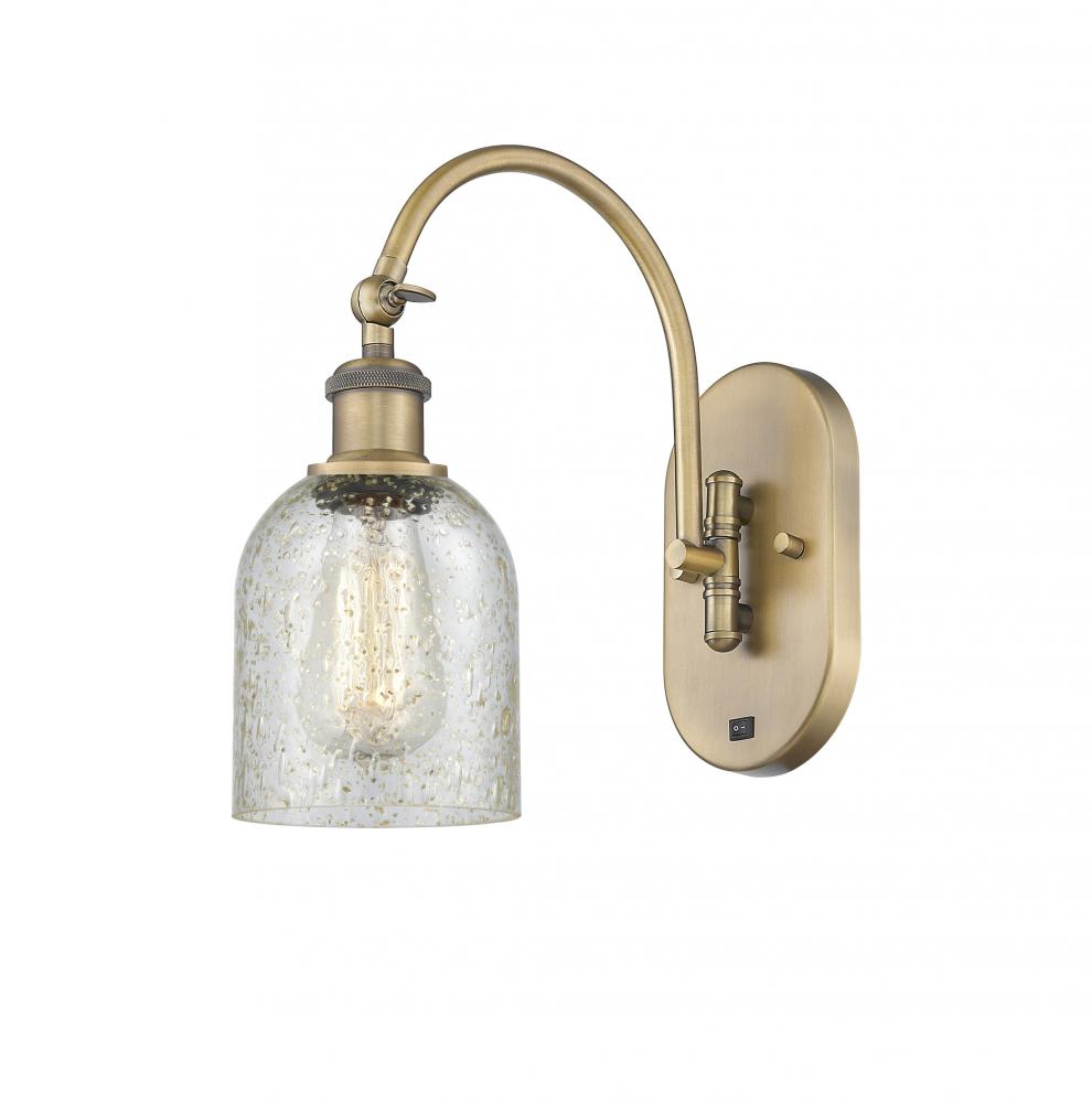 Caledonia - 1 Light - 5 inch - Brushed Brass - Sconce