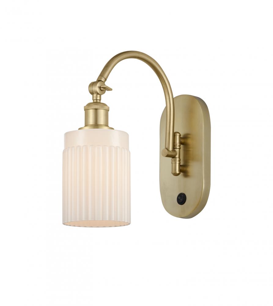 Hadley - 1 Light - 5 inch - Satin Gold - Adjustable Swing Arm
