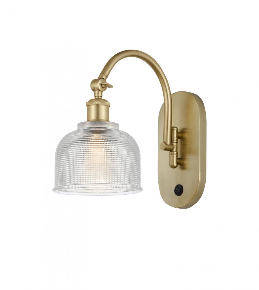 Dayton - 1 Light - 6 inch - Satin Gold - Sconce