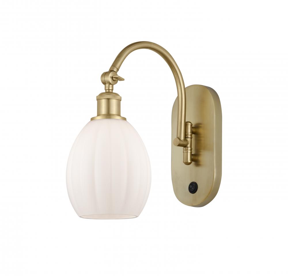 Eaton - 1 Light - 6 inch - Satin Gold - Adjustable Swing Arm