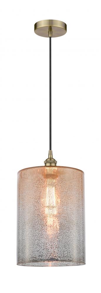 Cobbleskill - 1 Light - 9 inch - Antique Brass - Cord hung - Mini Pendant