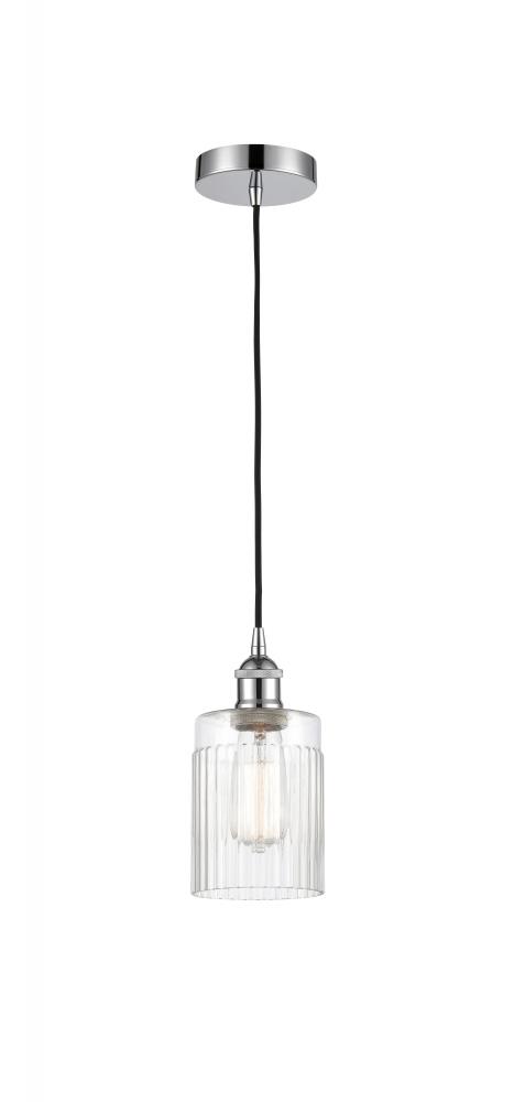 Hadley - 1 Light - 5 inch - Polished Chrome - Cord hung - Mini Pendant