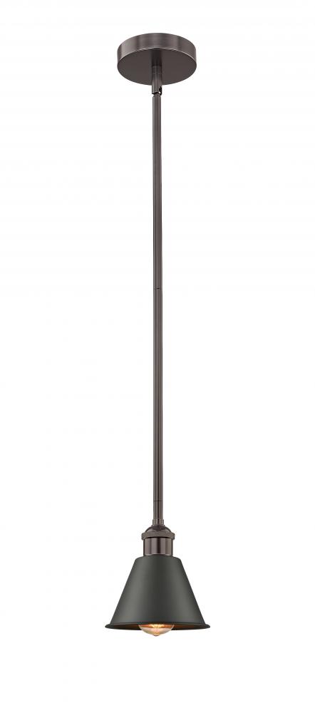 Smithfield - 1 Light - 7 inch - Oil Rubbed Bronze - Cord hung - Mini Pendant