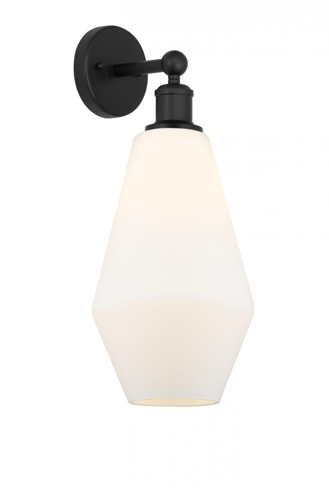 Cindyrella - 1 Light - 7 inch - Matte Black - Sconce