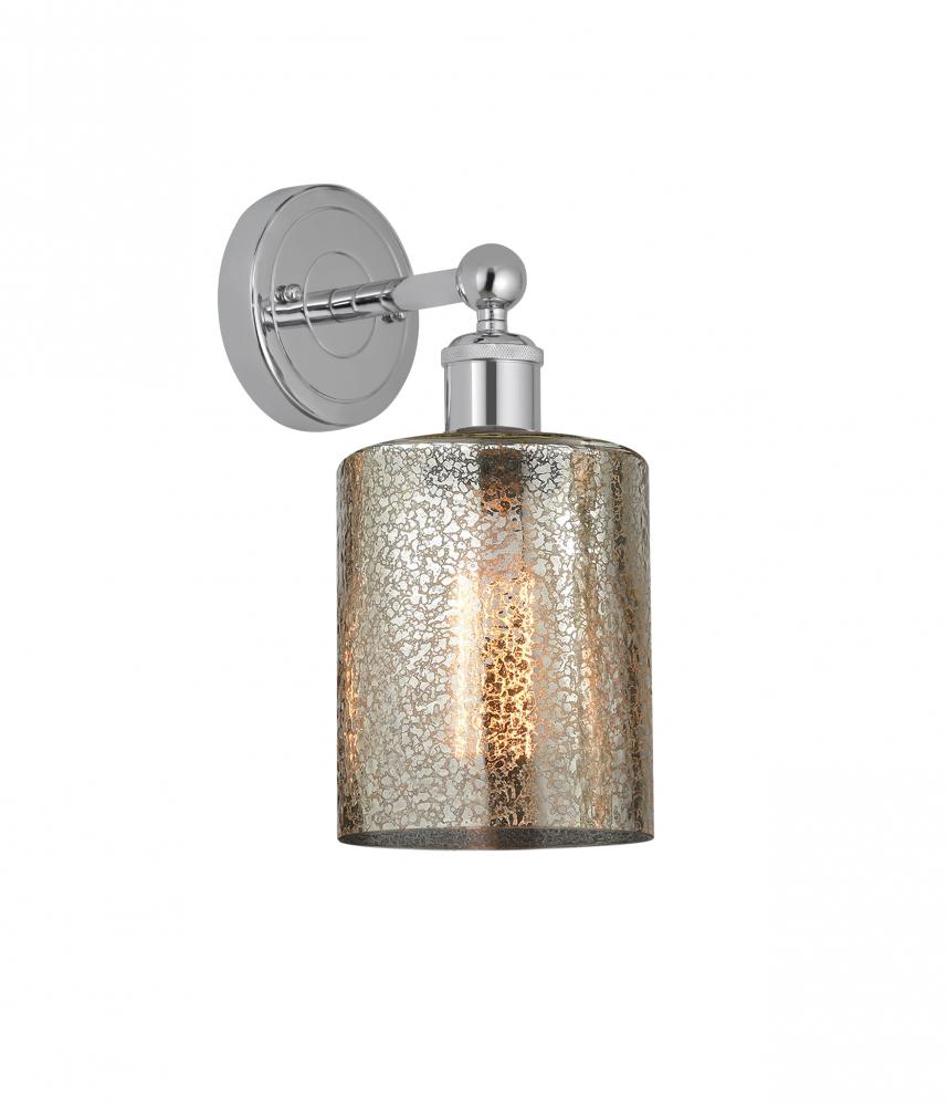 Cobbleskill - 1 Light - 5 inch - Polished Chrome - Sconce