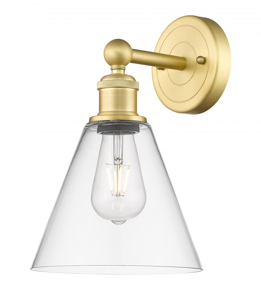 Berkshire - 1 Light - 8 inch - Satin Gold - Sconce