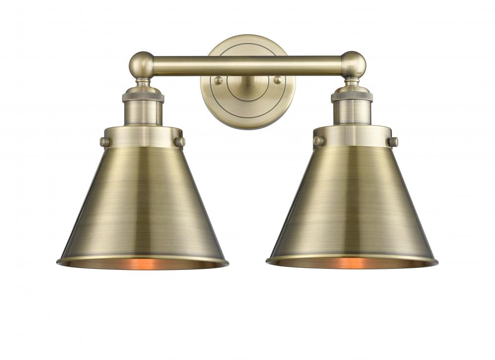 Appalachian - 2 Light - 17 inch - Antique Brass - Bath Vanity Light