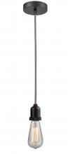  100OB-10BW-0OB - Whitney - 1 Light - 2 inch - Oil Rubbed Bronze - Cord hung - Mini Pendant