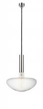  198-1P-PC-BB250LED - Edison - 1 Light - 10 inch - Polished Chrome - Cord hung - Mini Pendant