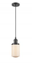 Innovations Lighting 201C-OB-G311-LED - Dover - 1 Light - 5 inch - Oil Rubbed Bronze - Cord hung - Mini Pendant
