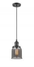 Innovations Lighting 201C-OB-G53-LED - Bell - 1 Light - 5 inch - Oil Rubbed Bronze - Cord hung - Mini Pendant