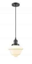 Innovations Lighting 201C-OB-G531-LED - Oxford - 1 Light - 7 inch - Oil Rubbed Bronze - Cord hung - Mini Pendant