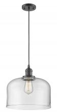Innovations Lighting 201C-OB-G72-L-LED - Bell - 1 Light - 12 inch - Oil Rubbed Bronze - Cord hung - Mini Pendant