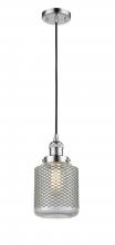  201C-PC-G262-LED - Stanton - 1 Light - 6 inch - Polished Chrome - Cord hung - Mini Pendant