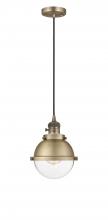  201CSW-BB-HFS-62-BB-LED - Hampden - 1 Light - 7 inch - Brushed Brass - Cord hung - Mini Pendant